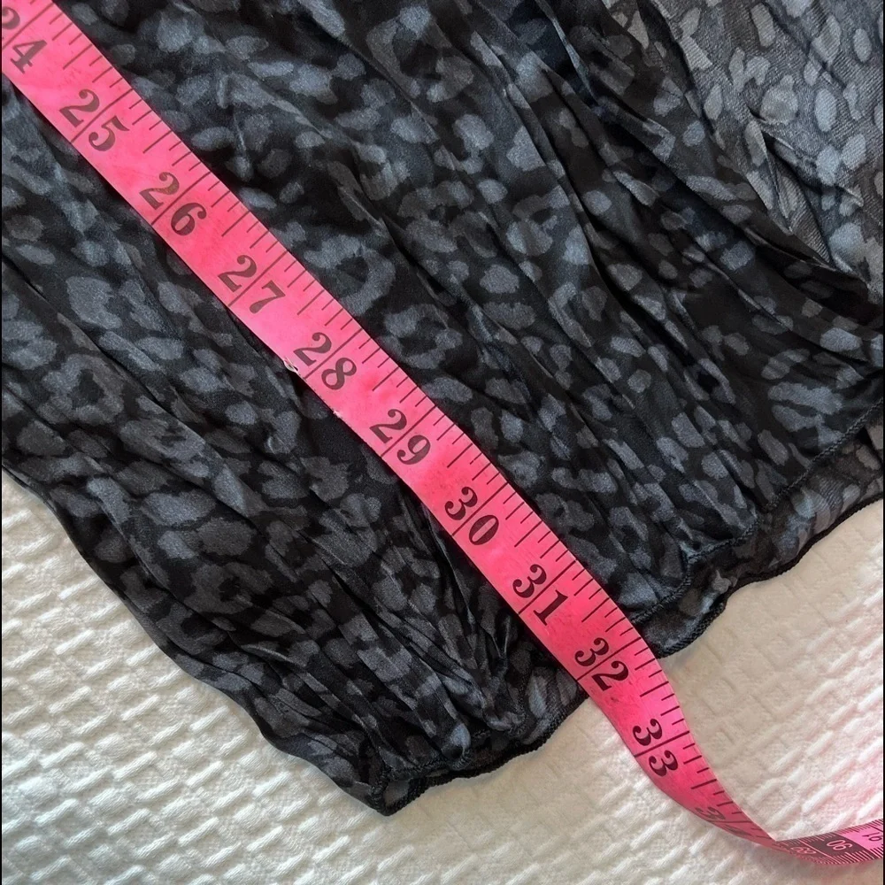 Elan Leopard Print Skirt NWT